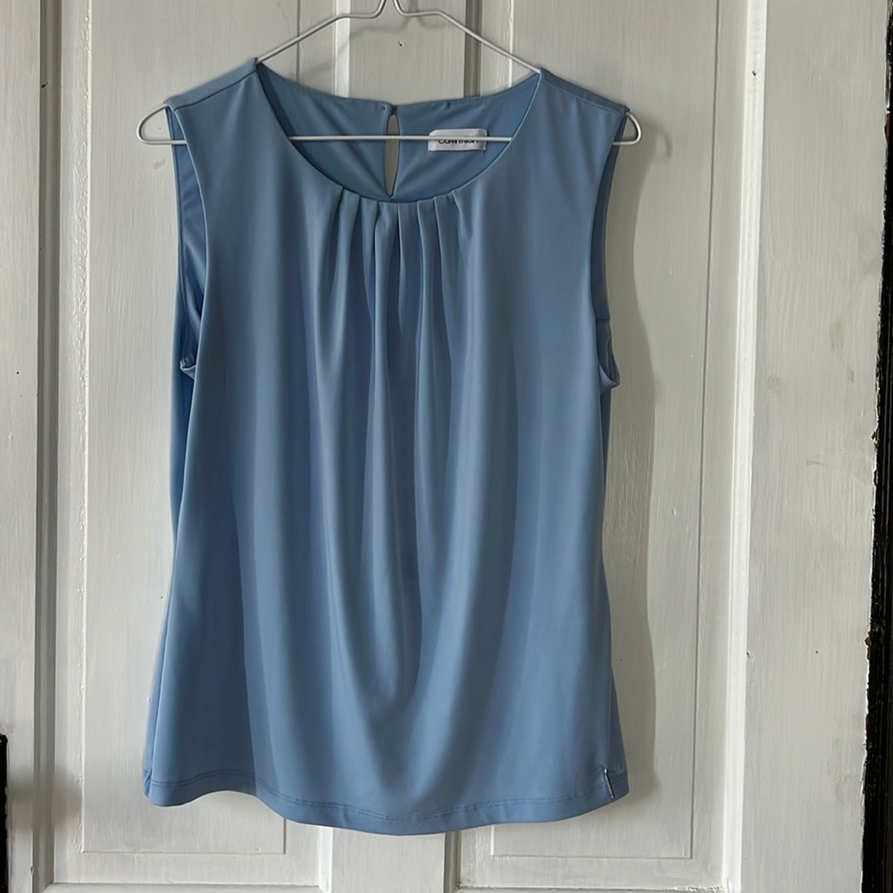 Light blue blouse